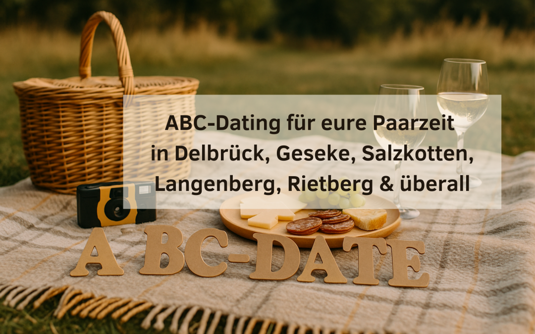 ABC-Dates & Zweisamkeit – Die kreative Paarzeit für Delbrück, Geseke, Rietberg, Salzkotten & Langenberg